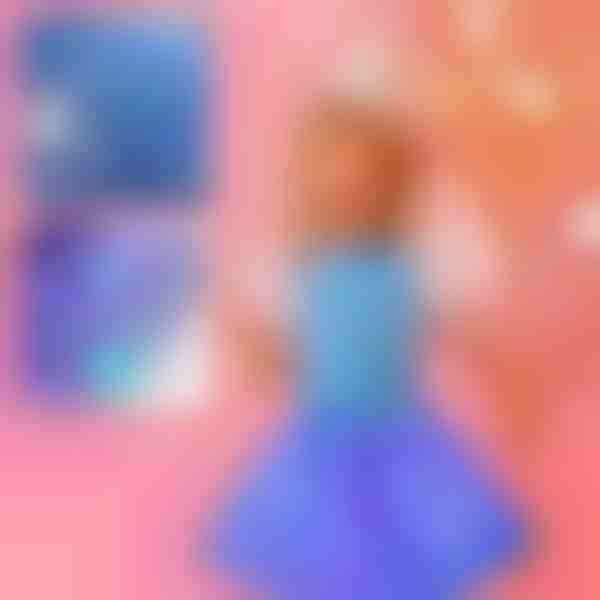 Sjajna suknjica s LED svjetlima PRINCESS