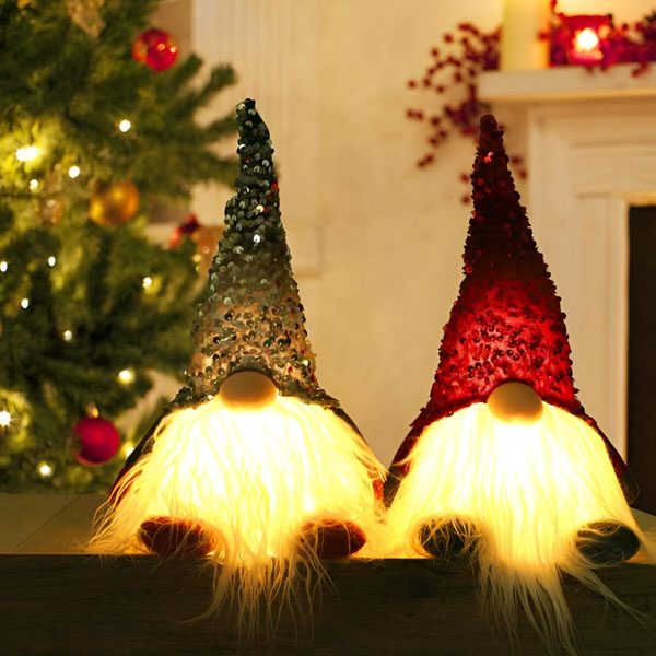 Svjetleći božićni vilenjak | GNOMEK