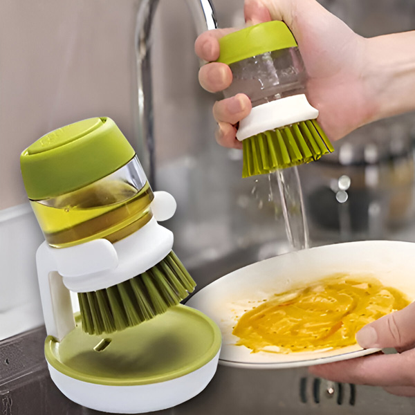 Četka za čišćenje s dozatorom i postoljem | BRUSKICA