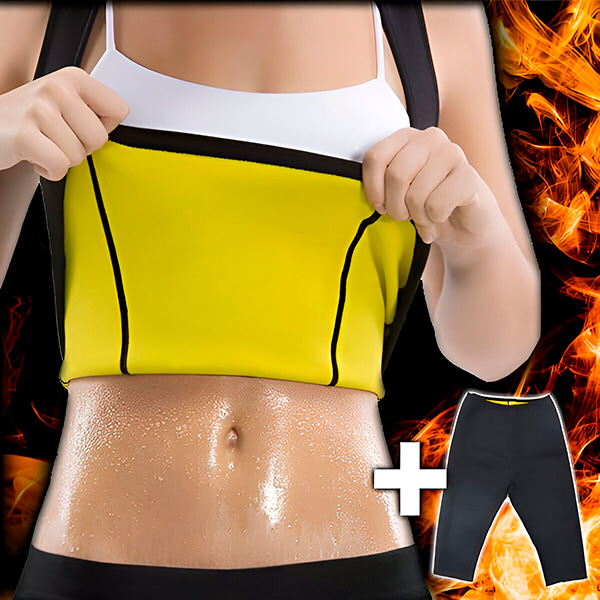 2-u-1 set za znojenje – prsluk + capri hlače GRATIS | TERMOSHAPER2W