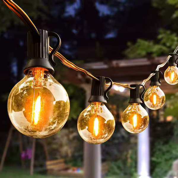 G40 globe svjetlosne žaruljice - 25 žarulja, 7,5 m, proširivo | YARDBULBS
