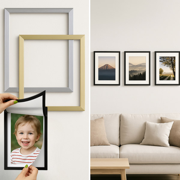 Set okvira za fotografije koji pristaje svakom dekoru (5 kom) | FRAMEMAG