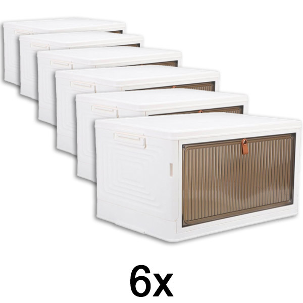 6x Kutija za pohranu s poklopcem | ORGABOX