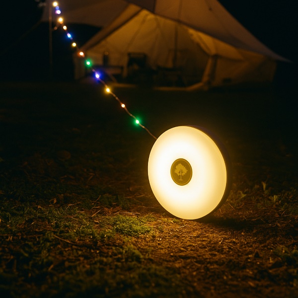 Kamp svjetiljka s ugrađenom baterijom (10m) | GLOWTREK